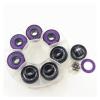 SUOFEILAIMU Bearing 608 Skateboard Longboard Bearing with Integrated Spacer, Scooter Bearing Inline Roller Skates Parts (Color : 8pcs Gcr15 608rs) view 1