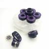 SUOFEILAIMU Bearing 608 Skateboard Longboard Bearing with Integrated Spacer, Scooter Bearing Inline Roller Skates Parts (Color : 8pcs Gcr15 608rs) view 2