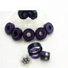 SUOFEILAIMU Bearing 608 Skateboard Longboard Bearing with Integrated Spacer, Scooter Bearing Inline Roller Skates Parts (Color : 8pcs Gcr15 608rs) view 3