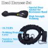 J Bryant Neck Harness Head - Weight Lifting with Resistance Tube Bands - Door Anchor Set Adjustable Neck Training Strap Exercise Equipment (L) view 2