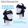 J Bryant Neck Harness Head - Weight Lifting with Resistance Tube Bands - Door Anchor Set Adjustable Neck Training Strap Exercise Equipment (L) view 4