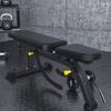 YYDS Workout Decline Bench Press Fitness Sit Up Bench,Sit Up Bench Elite with Reverse Crunch Handle for Ab Exercises and Adjustable Height Settings Equipment (Color : Black) view 3