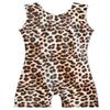EQSJIU Girls Leotards For Gymnastics Yellowleopard Girls Leotards For Dance Rainbow Mosaic Mermaid Butterfly Stars Leopard Galaxy Tie Dye Cosmos 6-7years 6 Years 7years view 1