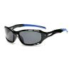 COTIA Full Reading Sunglasses for Mens Sports Square Sun Glasses Outdoor Riding Fishing Eyewear- Not Bifocal (black blue, 3.75, multiplier_x) view 1