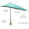 G4Free Adjustable Beach Umbrella XL with Universal Clamp Shaft for Chair Golf Cart Stroller Bleacher Patio (Lake Blue) view 3