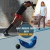 INFIDEZ Foot Rocker with Spiky Ball, Calf Stretcher for Plantar Fasciitis Relief, Achilles Tendonitis Relief, Shin Splint Relief, Ankle Stretcher, Achilles Stretcher Improving Flexibility - Blue view 2