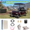 10L0L Golf Cart FE290 Carburetor Fuel Pump Kit Tune Up Kit for Club Car DS Precedent Turf Carryall Gas Model 1998-UP Air Oil Fuel Filter OEM# 101805601 101905601 1016438 1016439 1016440 1016441 view 2