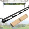 10L0L Golf Cart 4-Panel Wide Angle Rear View Mirror - Universal Fit for Yamaha, Club Car, EZGO, Eliminate Blind Spots view 1