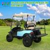 10L0L Golf Cart 4-Panel Wide Angle Rear View Mirror - Universal Fit for Yamaha, Club Car, EZGO, Eliminate Blind Spots view 2