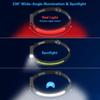 COSOOS LED Headlamp Rechargeable Flashlight with Red Light & Carry Case, 1000 Lumen Bright Headlamp Wide Beam & Spot Light,Sensor Mode,2.4 oz Lightweight Headlight for Hardhat, Camping Essential view 2