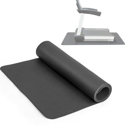 V3VOGUE High Density Non-Slip Rubber Floor Mat for Exercise Equipment, Anto Vibration Sound Absorbing Mat, Treadmill Mat, Elliptical Mat, Exercise Bike Mat, Rowing Machine Mat, Floor Protector