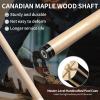 LOTKEY Pool Stick,Pool Cue Sticks 58'' Solid Canadian Maple Extra 2 Pool Chalk Included Durable for Professional Billiard Players (Blue) view 2