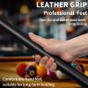 LOTKEY Pool Stick,Pool Cue Sticks 58'' Solid Canadian Maple Extra 2 Pool Chalk Included Durable for Professional Billiard Players (Blue) view 3