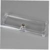 Glass Case 4pcs Plastic Portable Eyeglasses Eyewear Glasses Holder Case Box for Women Men Clear Slim Glasses Cases Eyewear view 2