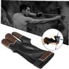 ST4U Shooting Gloves 1pc 3-Finger Archery Protective Glove Hand Guard Protector for Recurve Straight Bow Shooting Accessory view 4