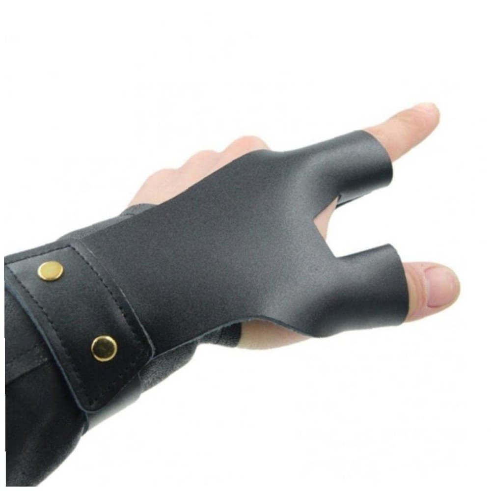 ST4U Archery Glove 1pc Archery Hand Guard Protector Shooting Glove Left Hand for Traditional Recurve Bow Longbow Hunting