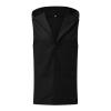Men's Summer Sleeveless Shirts Button Down Loose Casual Hoodie Shirts Fashion High Low Ripped Cut Off Vintage Cardigan Black view 4
