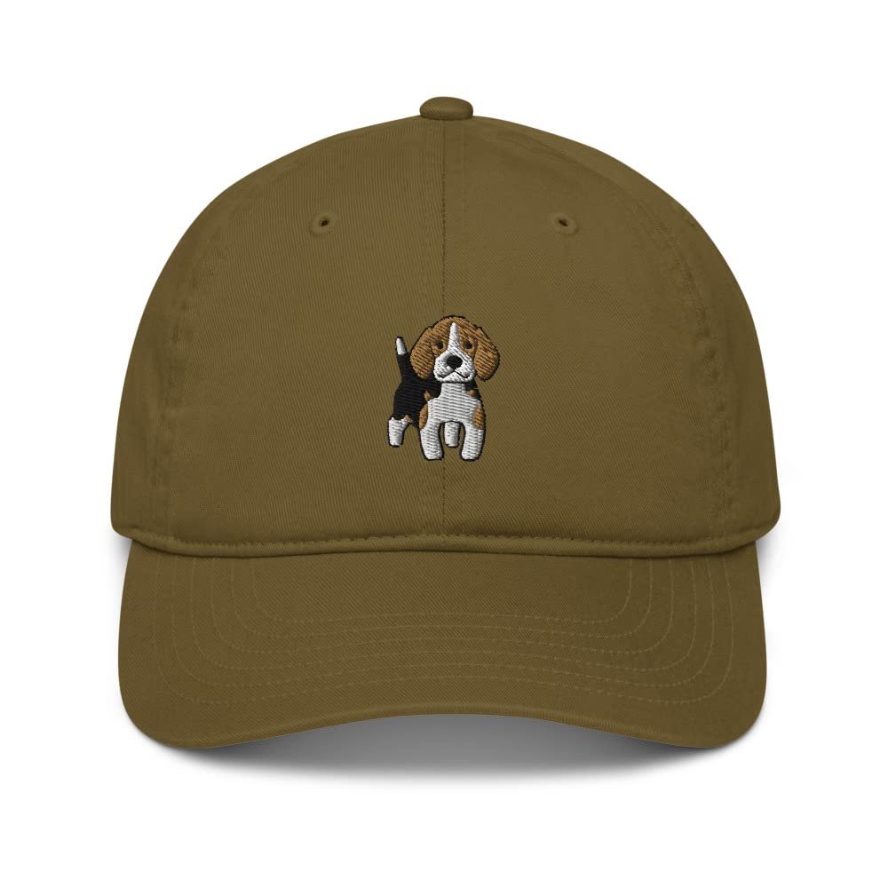 Beagle Cotton hat, Embroidered Unisex Organic hat, Beagle Gifts for Beagle Lovers, for Women and Men, Adults.