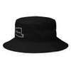 Alabama Bucket Hat, Alabama hat, Embroidered Alabama Hats for Men and Women, Alabama Gifts. Black view 2