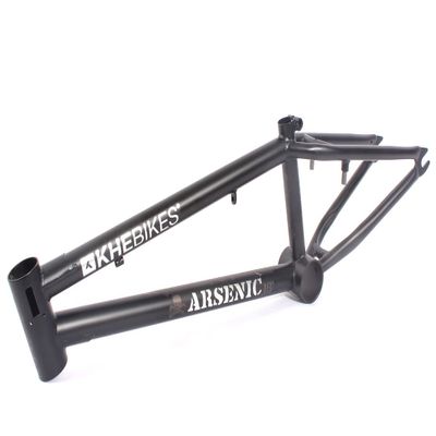 KHEbikes KHE Arsenic BMX Frame 18 Inch Matt Black Only 4.92lbs Affix Ready US BB
