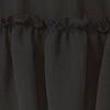 28TH & PARK Womens Ruffled Short Skirt Black Stretch Smocked Party Solid Tiered Pull-on Juniors L view 3