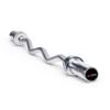 CAP Barbell 47-Inch Olympic Curl Bar - Chrome | Curl Barbell for Bicep and Tricep Workouts, Strength Training, and Weightlifting view 1