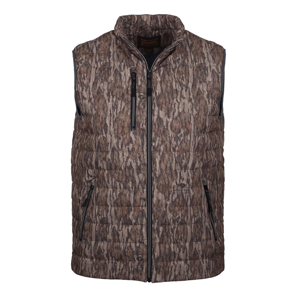 Gamehide Slough Creek Waterfowl Mid Weight Hunting Vest (X-Large, New Bottomland)