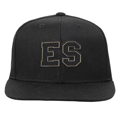 Umbro El Salvador National Soccer Team Flat Brim Hat, Black