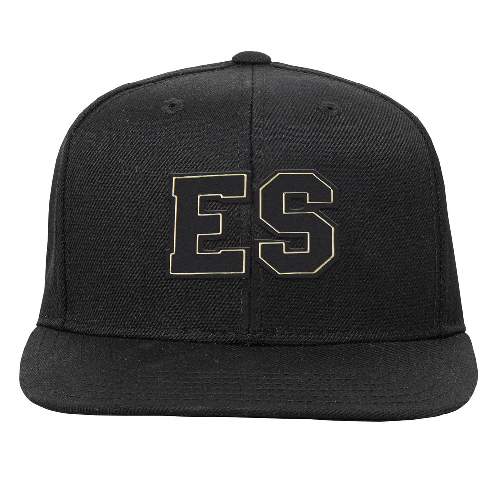 Umbro El Salvador National Soccer Team Flat Brim Hat, Black