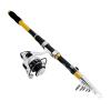 HNHYNSY Fishing Kit Set Telescopic Fishing Rod Reel Combo Spinning Reel Fishing Set Carp Fishing Rod Reel Kit Fishing Summer Gear (Color : B, Size : 3.6m+dk5000) view 1