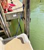 8-Inch Marine SuperBungee Hand Made in The USA with 1 Stainless Steel Hook & 1 Convenient Cleat-Loop Ends (Red) view 3
