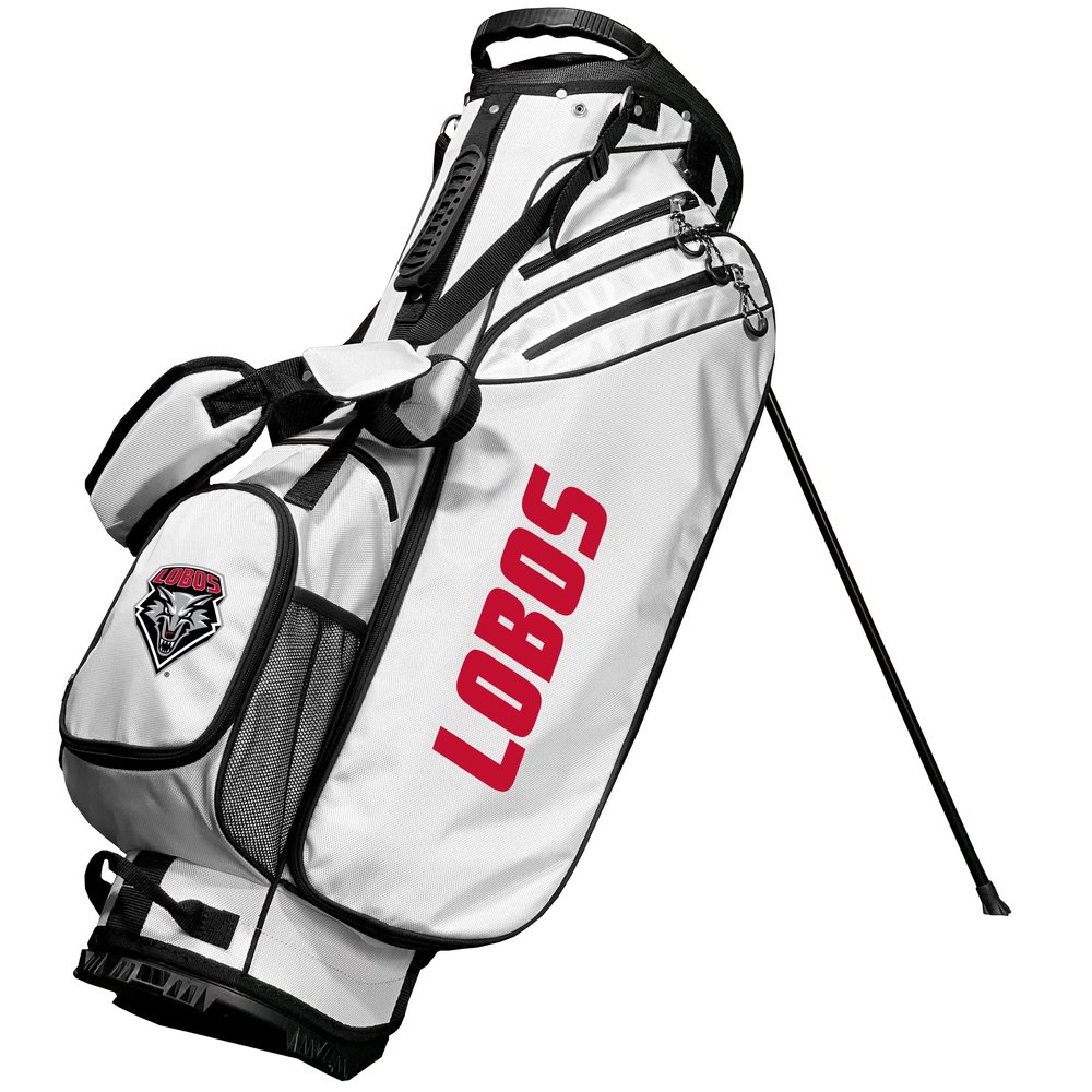 Team Golf NCAA Birdie Stand Golf Bag, Lightweight, 14-Way Club Divider, Spring Action Stand, Insulated Cooler Pocket, Hook-and-Loop Fastener Glove and Umbrella Holder & Padded Handles