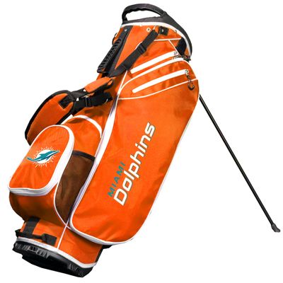 Team Golf NFL Birdie Stand Golf Bag, Lightweight, 14-Way Club Divider, Spring Action Stand, Insulated Cooler Pocket, Hook-and-Loop Fastener Glove and Umbrella Holder & Padded Handles
