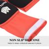 FitsT4 Sports Volleyball Arm Sleeves for Girls Youth Passing Forearm Sleeves w Protection Pads & Thumbhole UPF 50 Non-Slip Gloves view 4