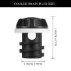 2 Pack Yeti Cooler Drain Plug Replacement Accessories - Compatible with Most Rotomolded Coolers - Leak-Proof Design view 2