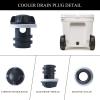 2 Pack Yeti Cooler Drain Plug Replacement Accessories - Compatible with Most Rotomolded Coolers - Leak-Proof Design view 3