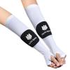 FitsT4 Sports Volleyball Arm Sleeves for Girls Youth Passing Forearm Sleeves w Protection Pads & Thumbhole UPF 50 Non-Slip Gloves view 1
