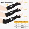 FitsT4 Sports Volleyball Arm Sleeves for Girls Youth Passing Forearm Sleeves w Protection Pads & Thumbhole UPF 50 Non-Slip Gloves view 2