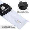 FitsT4 Sports Volleyball Arm Sleeves for Girls Youth Passing Forearm Sleeves w Protection Pads & Thumbhole UPF 50 Non-Slip Gloves view 3