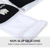 FitsT4 Sports Volleyball Arm Sleeves for Girls Youth Passing Forearm Sleeves w Protection Pads & Thumbhole UPF 50 Non-Slip Gloves view 4