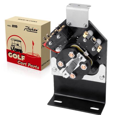 Roykaw EZGO Marathon Forward and Reverse Switch Assembly for 36 Volt Golf Cart 1989-1994.5, Replaces OEM # 25396-G2, 21744-G1