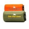 Get Out Gear Double Puffy Camping Blanket - Olive and Orange Bundle - Extra Puffy, Packable, Lightweight and Warm | Ideal for Outdoors, Travel | Water-Resistant Camp Quilt view 1
