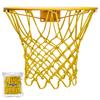 XXXYYY Yellow Basketball Net Outdoor Heavy Duty, 2022 Newest Professional On-Court Quality [6.88Ounce], Fits Outdoor Standard Size Hoop, All Weather Anti Whip-12 Loops view 1