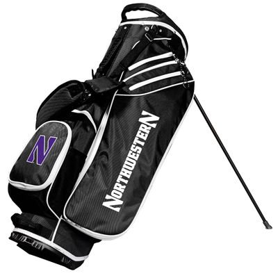 Team Golf NCAA Birdie Stand Golf Bag, Lightweight, 14-Way Club Divider, Spring Action Stand, Insulated Cooler Pocket, Hook-and-Loop Fastener Glove and Umbrella Holder & Padded Handles