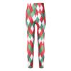 Moggemol Kids Girls Leopard Print Stitching Stretchy Leggings Gymnastics Ballet Dance Tights Sports Pants Rhombus 3 view 2