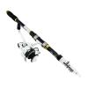 HNHYNSY Fishing Kit Set Telescopic Fishing Rod Reel Combo Spinning Reel Fishing Set Carp Fishing Rod Reel Kit Fishing Summer Gear (Color : B, Size : 3.6m+dk5000) view 1