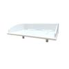 Brocraft Pontoon Boat Fillet Table / Cutting Board - High-Density Polyethylene, Universal Pontoon Mount, No Drilling Required, Easy Install / Reposition / Remove view 3