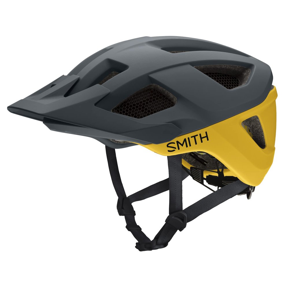 SMITH Session MTB Cycling Helmet Adult Mountain Bike Helmet with MIPS Technology + Koroyd Coverage Lightweight Impact Protection for Men & Women Matte Slate/Fools Gold, Small