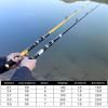 HNHYNSY Carbon Fiber Fishing Rod 2.1-3.6m Telescopic Fishing Combo Portable Rod and 5.2:1 Gear Ratio Fishing Reel Fishing Tackle (Bundles : 3.6M Rod with DC5000, Color : Yellow) view 2
