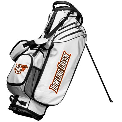 Team Golf NCAA Birdie Stand Golf Bag, Lightweight, 14-Way Club Divider, Spring Action Stand, Insulated Cooler Pocket, Hook-and-Loop Fastener Glove and Umbrella Holder & Padded Handles